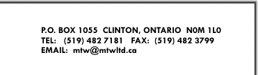 contact info